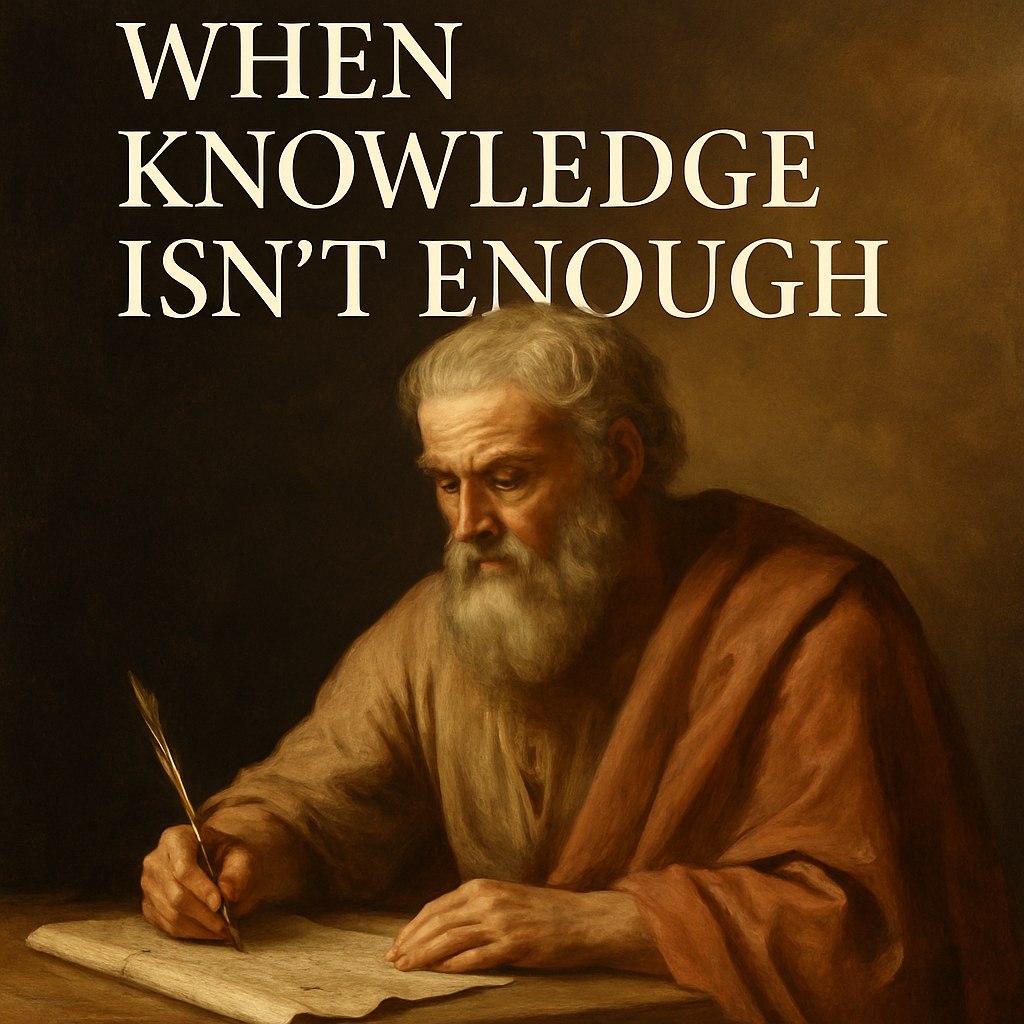 When Knowledge Isn’t Enough
